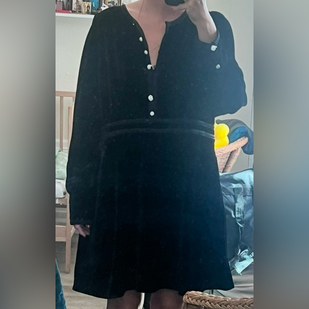 velvet dress